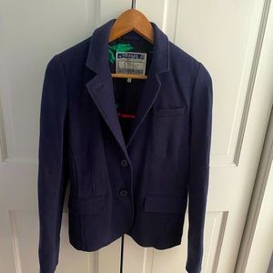 British designer blazer